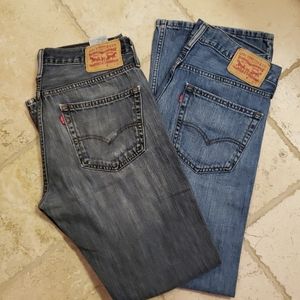 2 Levi's 527 33×32